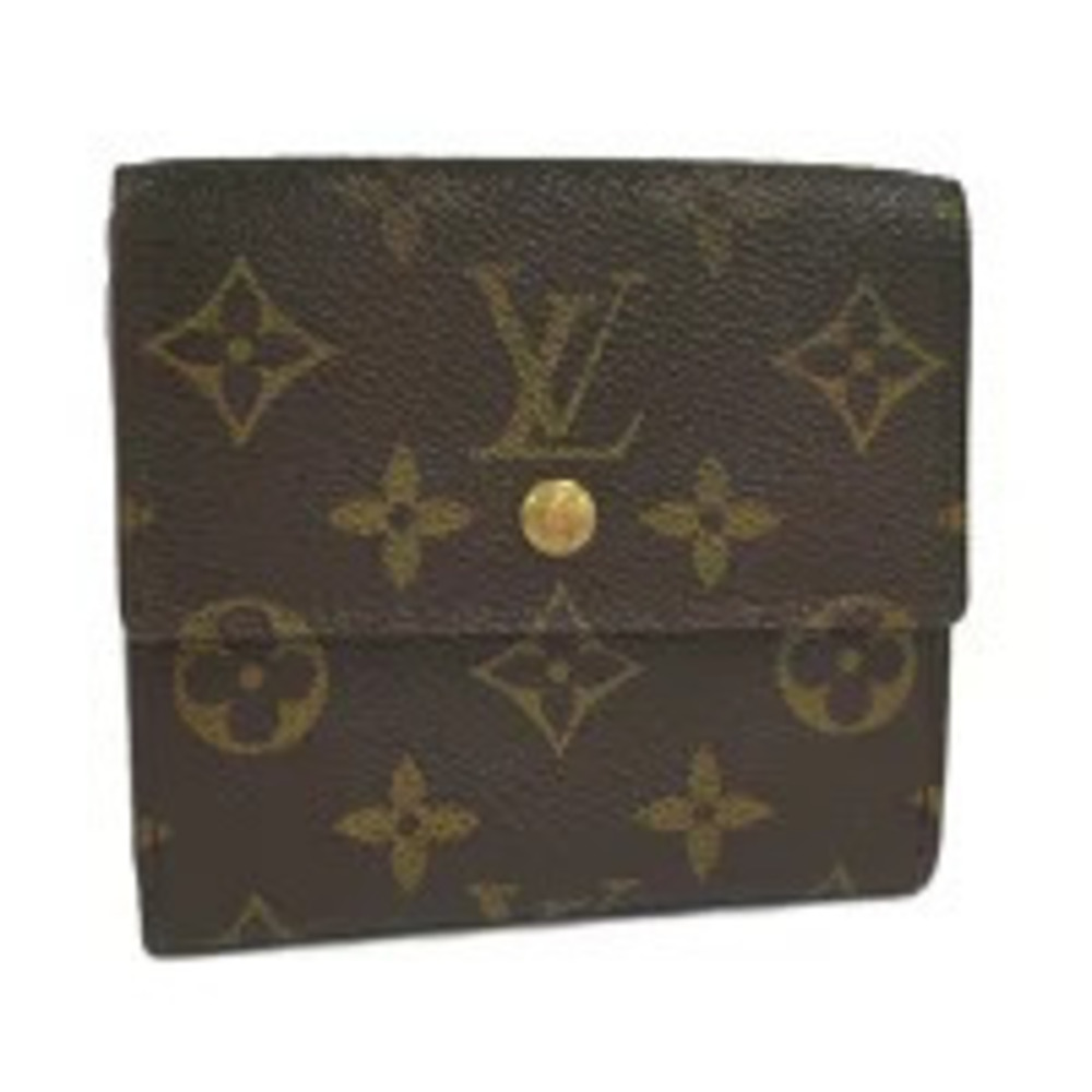 LOUIS VUITTON Portefeuille Elise Compact Wallet Monogram